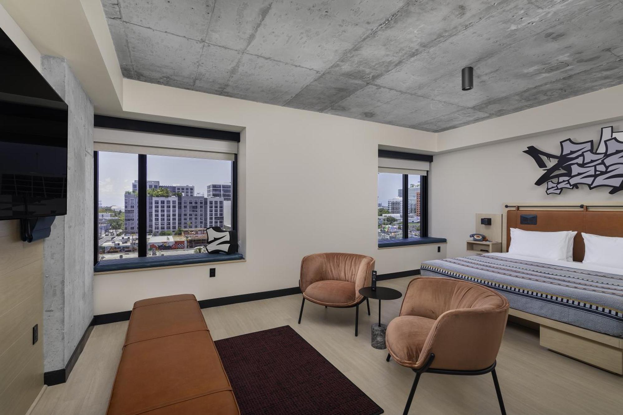 Moxy Miami Wynwood Hotel Bagian luar foto