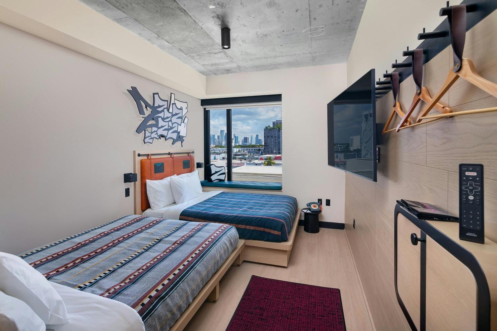 Moxy Miami Wynwood Hotel Bagian luar foto