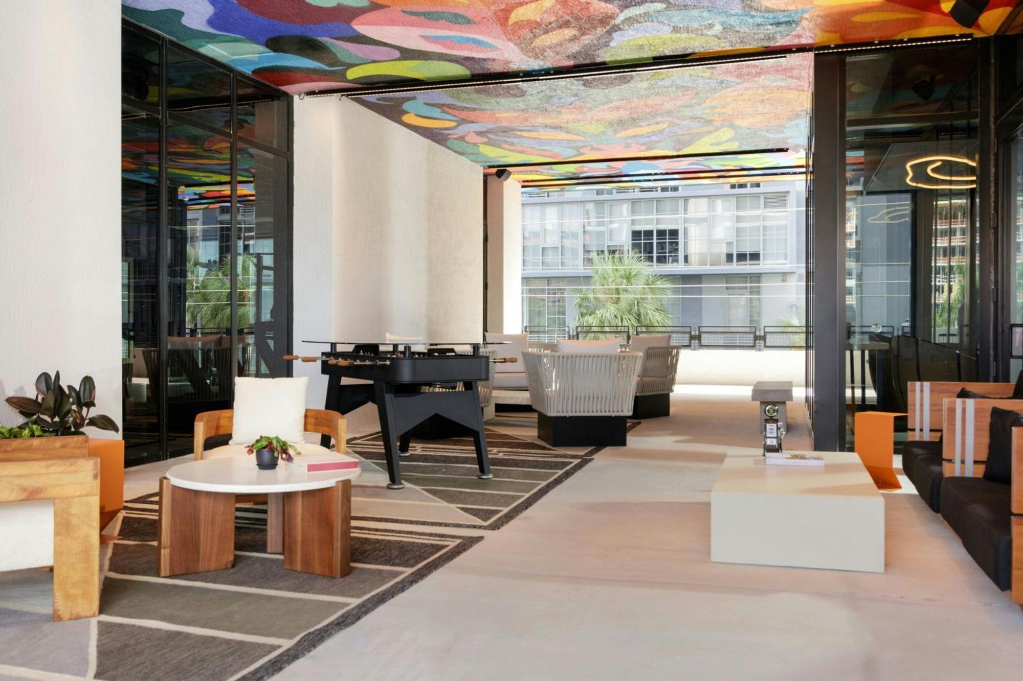 Moxy Miami Wynwood Hotel Bagian luar foto