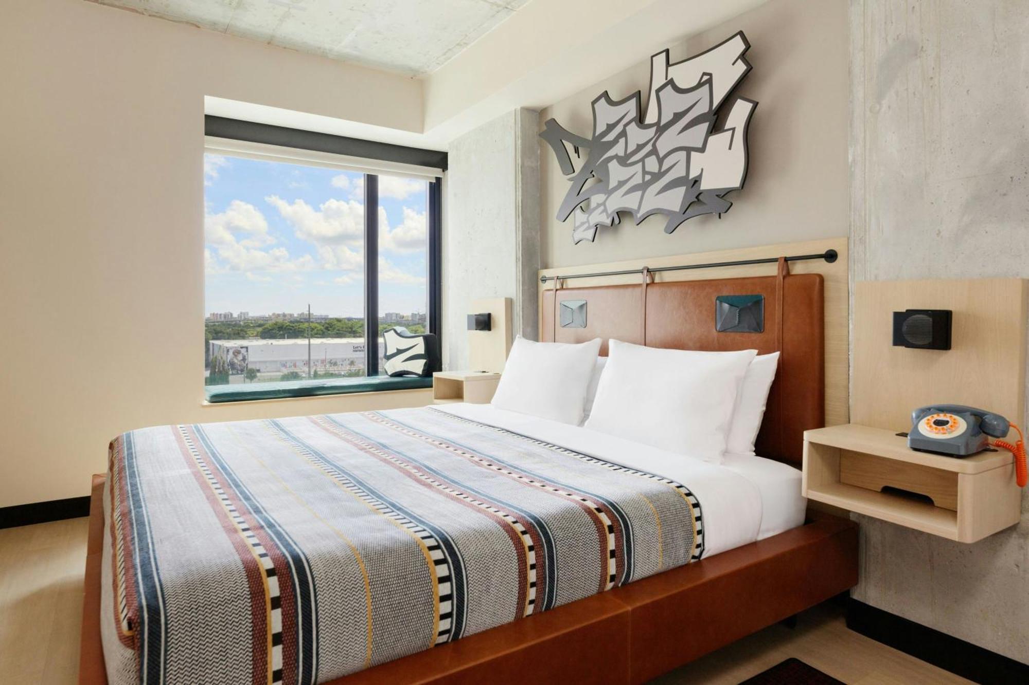 Moxy Miami Wynwood Hotel Bagian luar foto